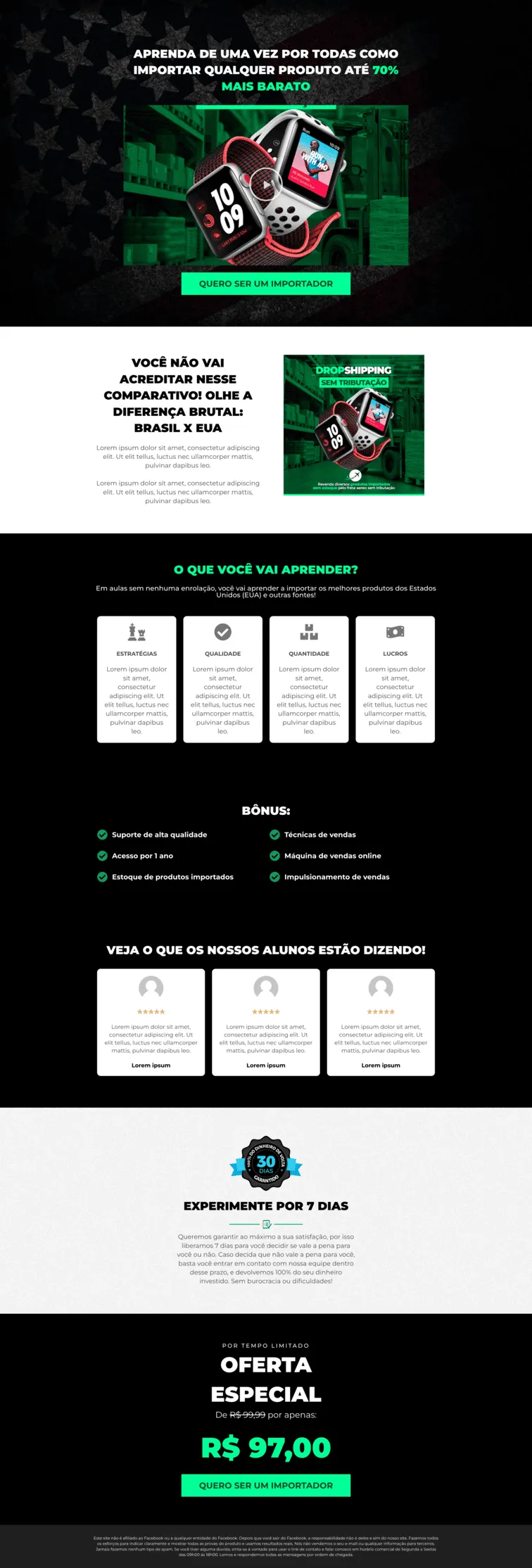 Criacao de Landing Page maene 2025 06 28 20 52 09 28 Vitri Sites | Criação de Sites Profissionais