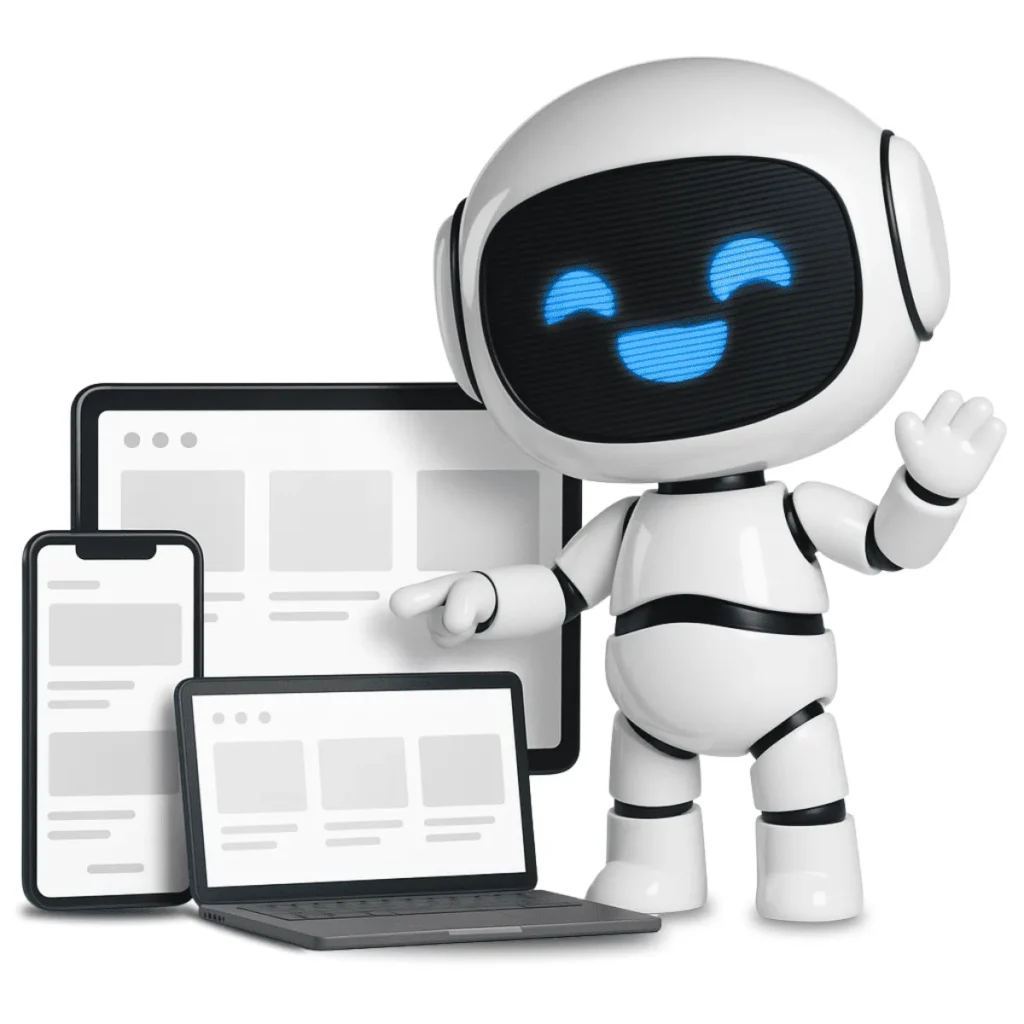 Sua landing page é otimizada para dispositivos móveis, garantindo carregamento rápido e navegação sem fricções em celulares e tablets.