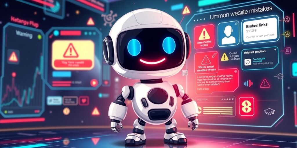 10 Erros Comuns na Criação de Sites que Podem Sabotar sua Presença Digital